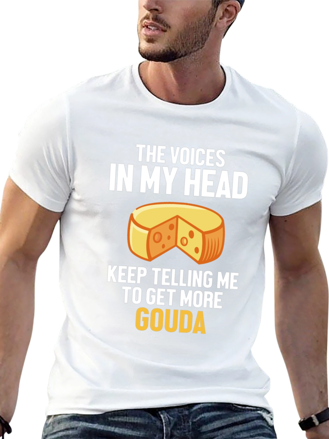 Gouda Cheese Lover Graphic T-Shirt