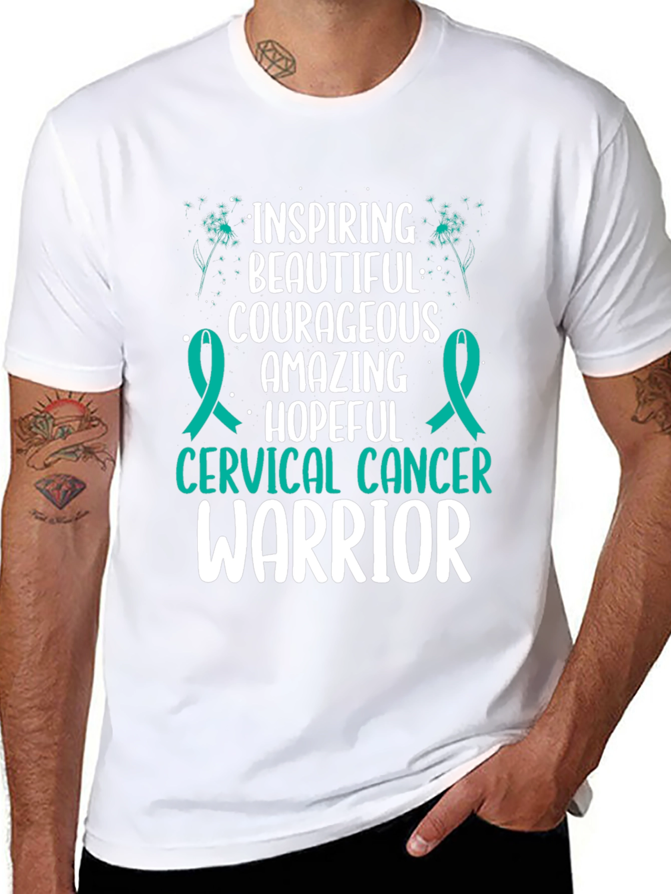 Cervical Cancer Warrior T-Shirt