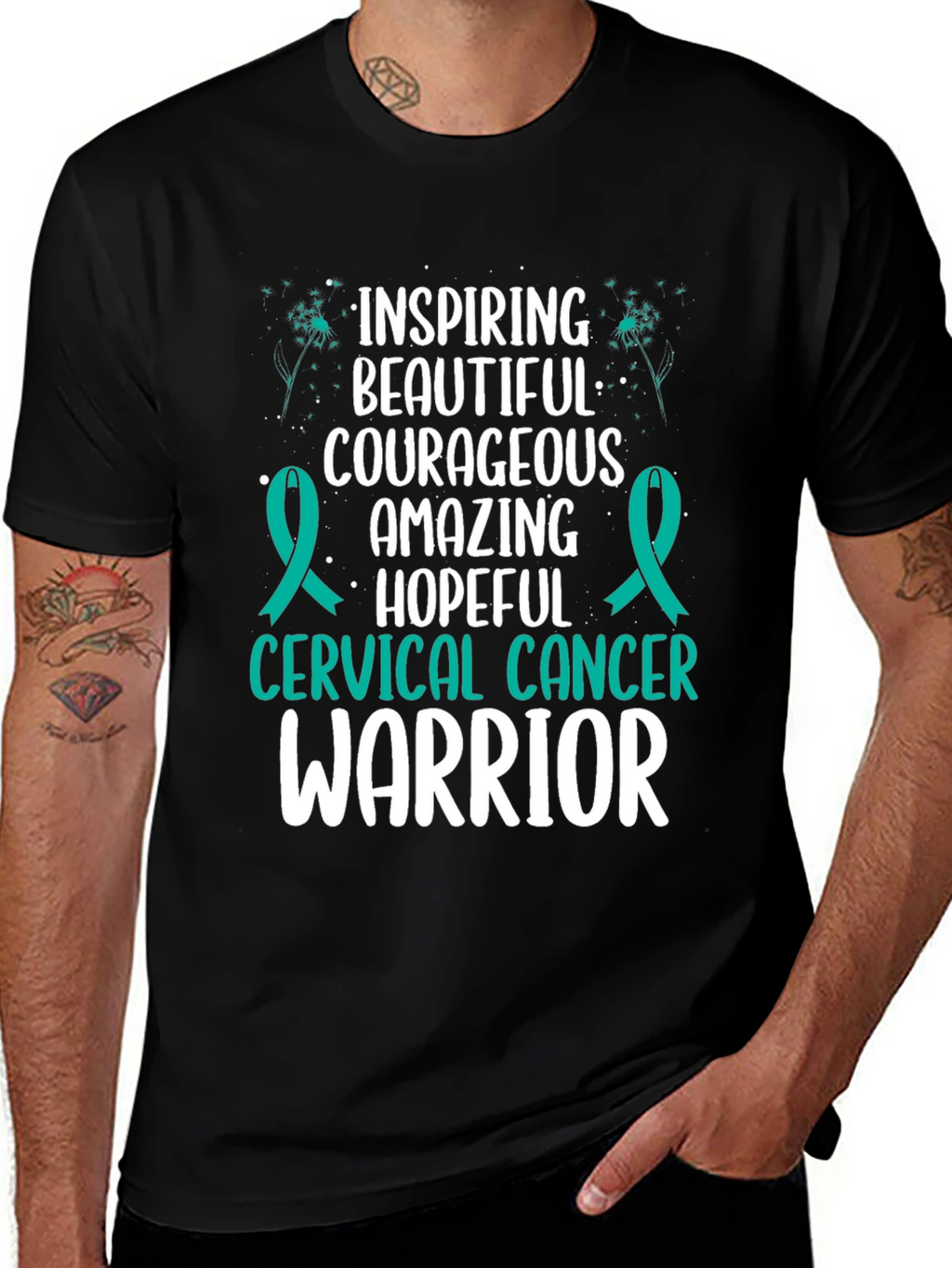 Cervical Cancer Warrior T-Shirt