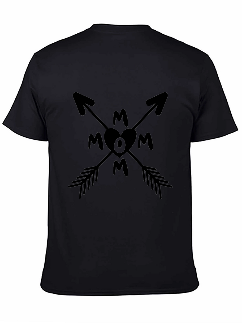 Mom Arrow Heart Graphic T-Shirt