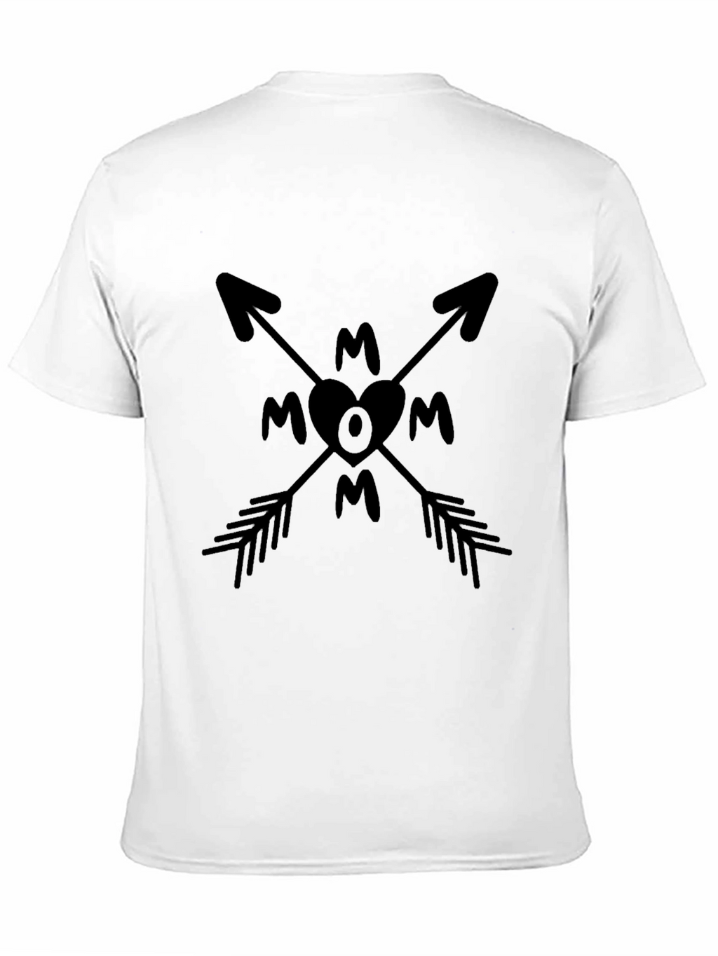 Mom Arrow Heart Graphic T-Shirt
