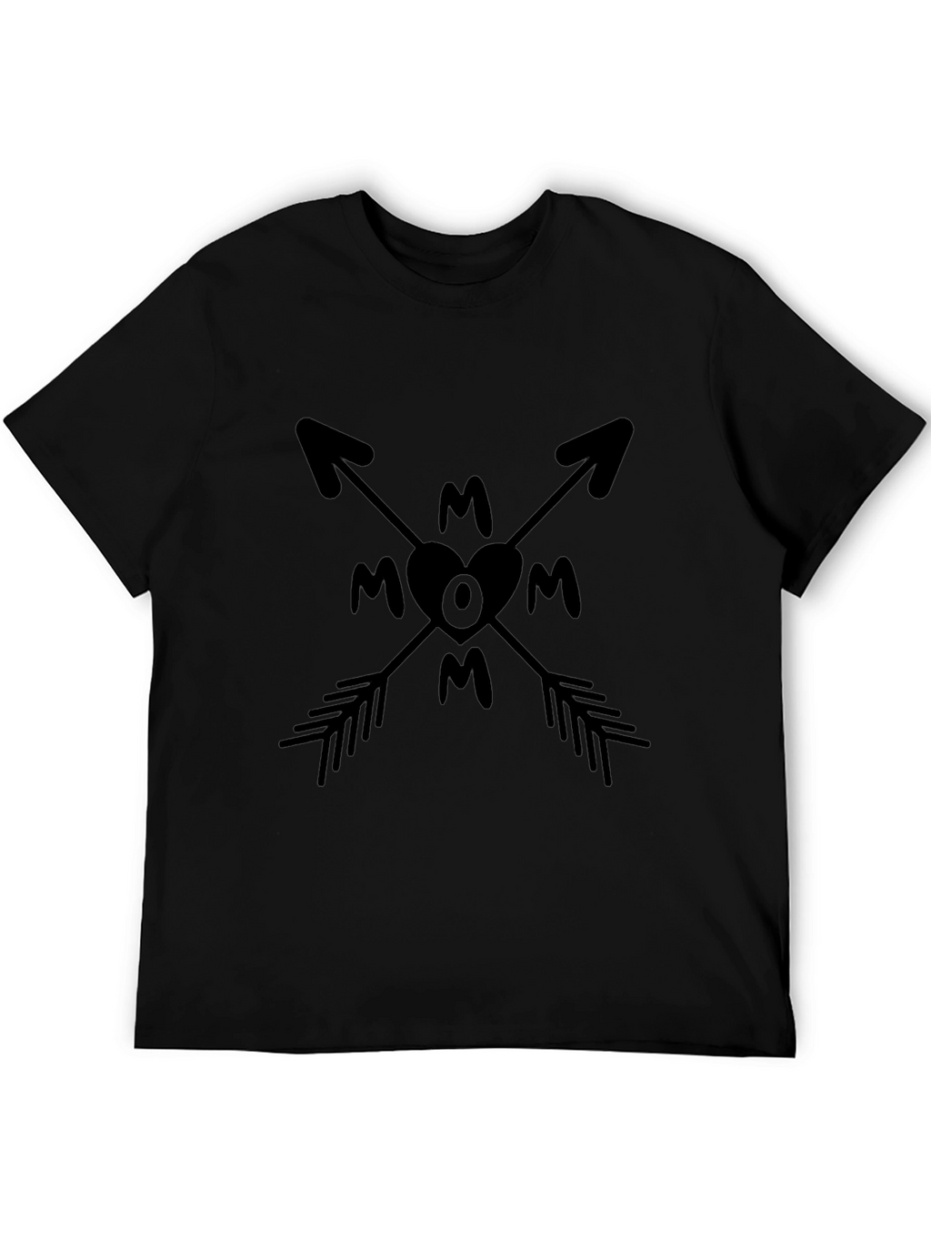 Mom Arrow Heart Graphic T-Shirt