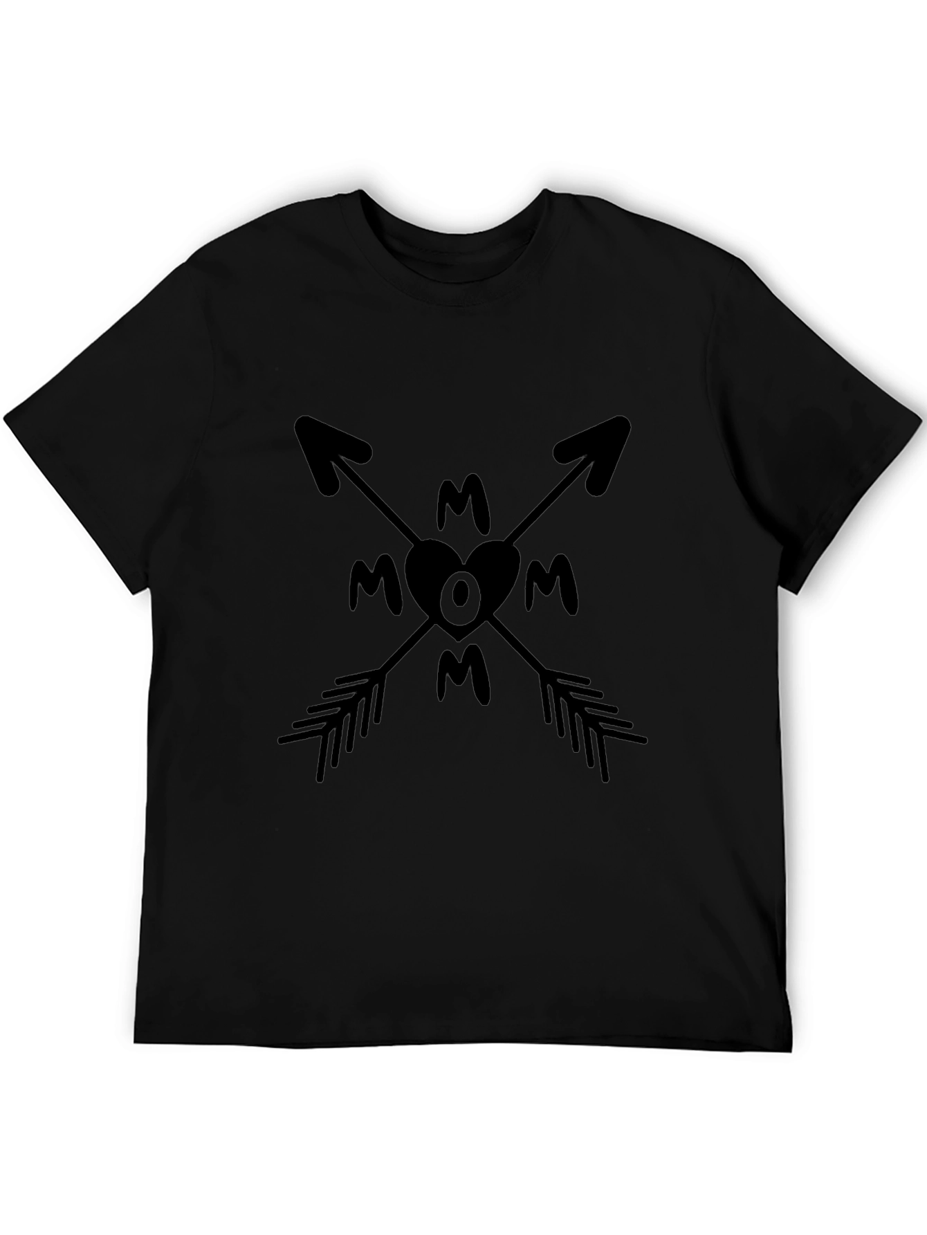 Mom Arrow Heart Graphic T-Shirt