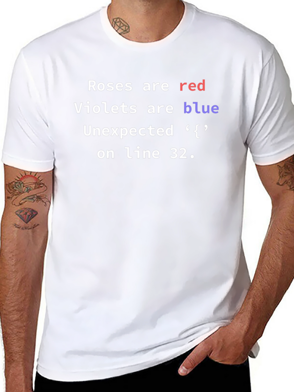 Roses are Red Programmer Humor T-Shirt