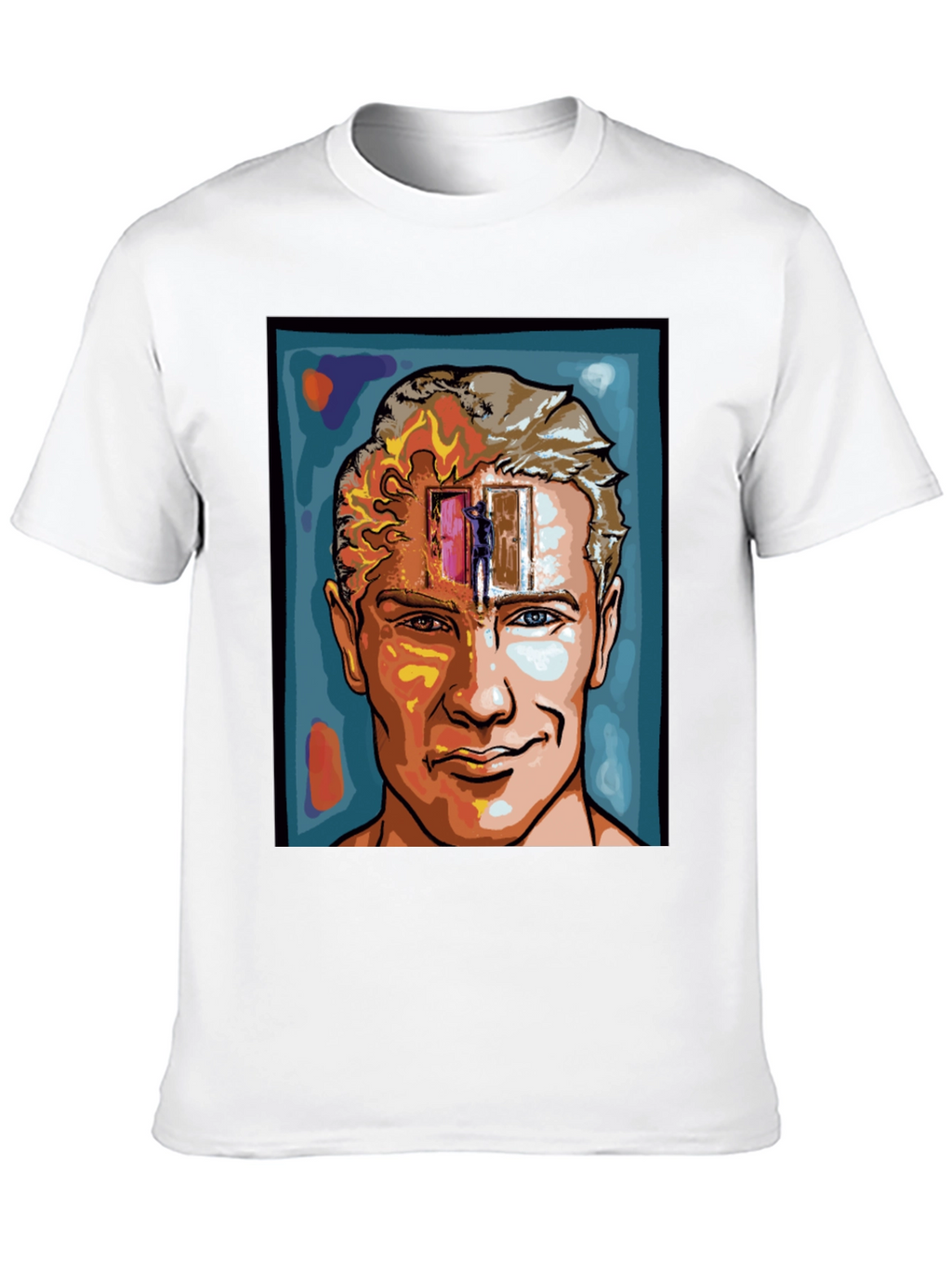 Mind Doorway Graphic T-Shirt - Black