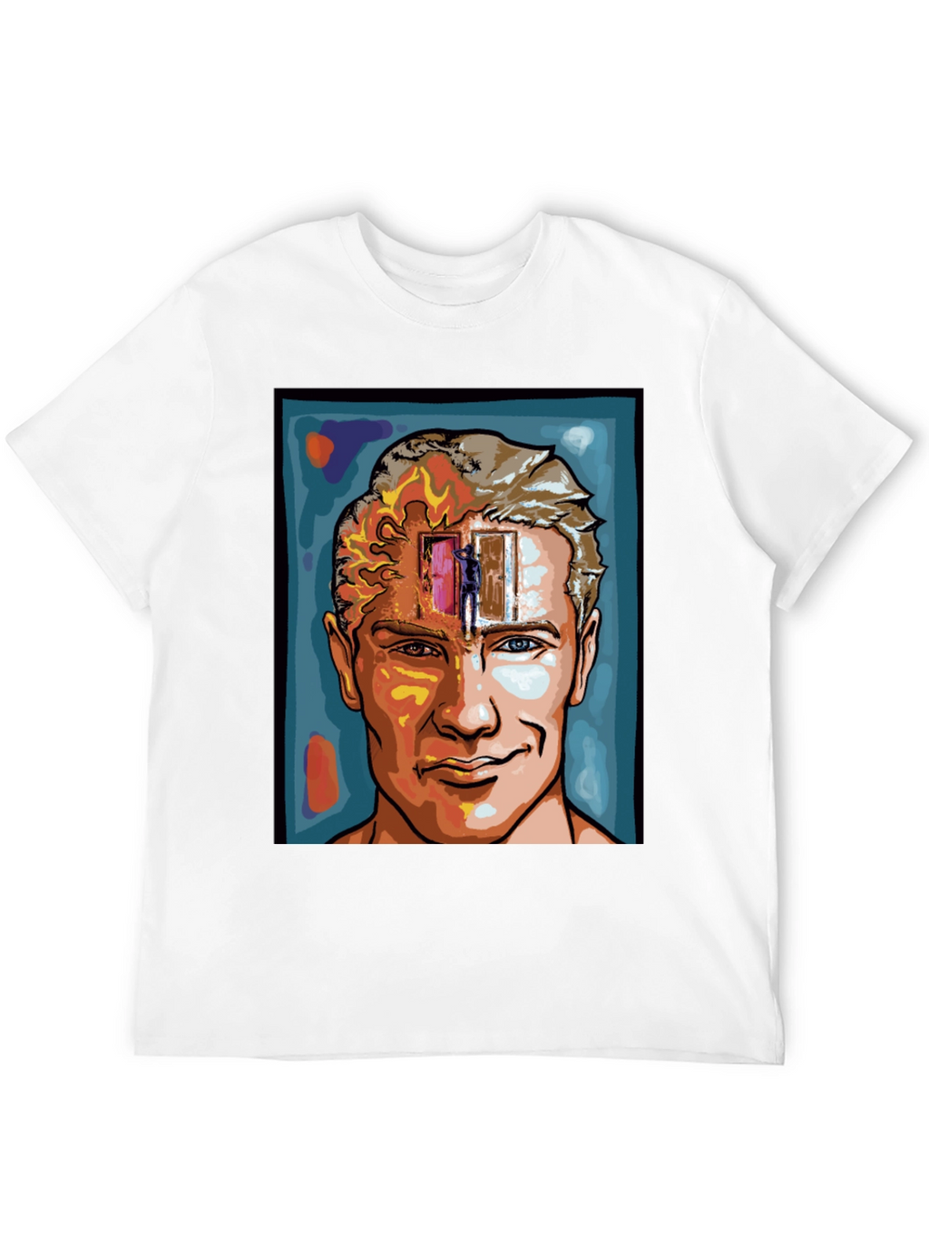 Mind Doorway Graphic T-Shirt - Black