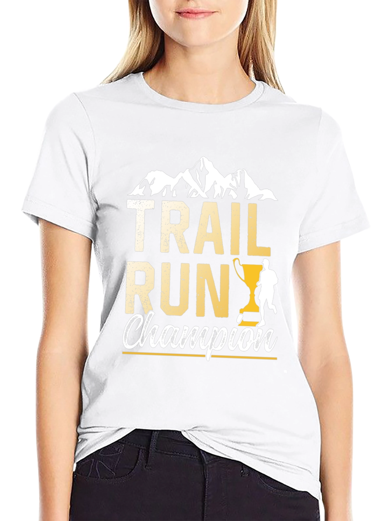 Trail Run Champion Graphic Tee