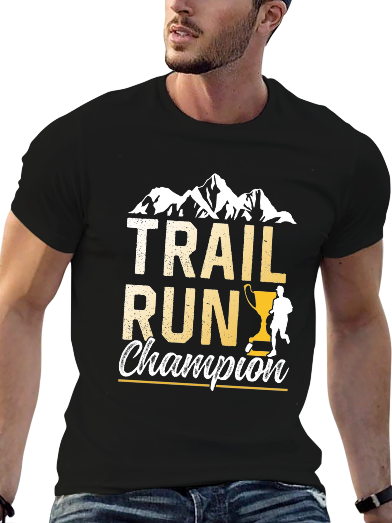 Trail Run Champion Graphic Tee