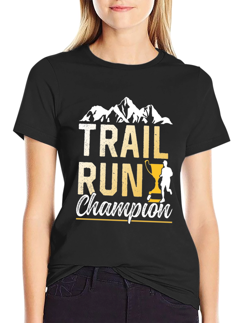 Trail Run Champion Graphic Tee