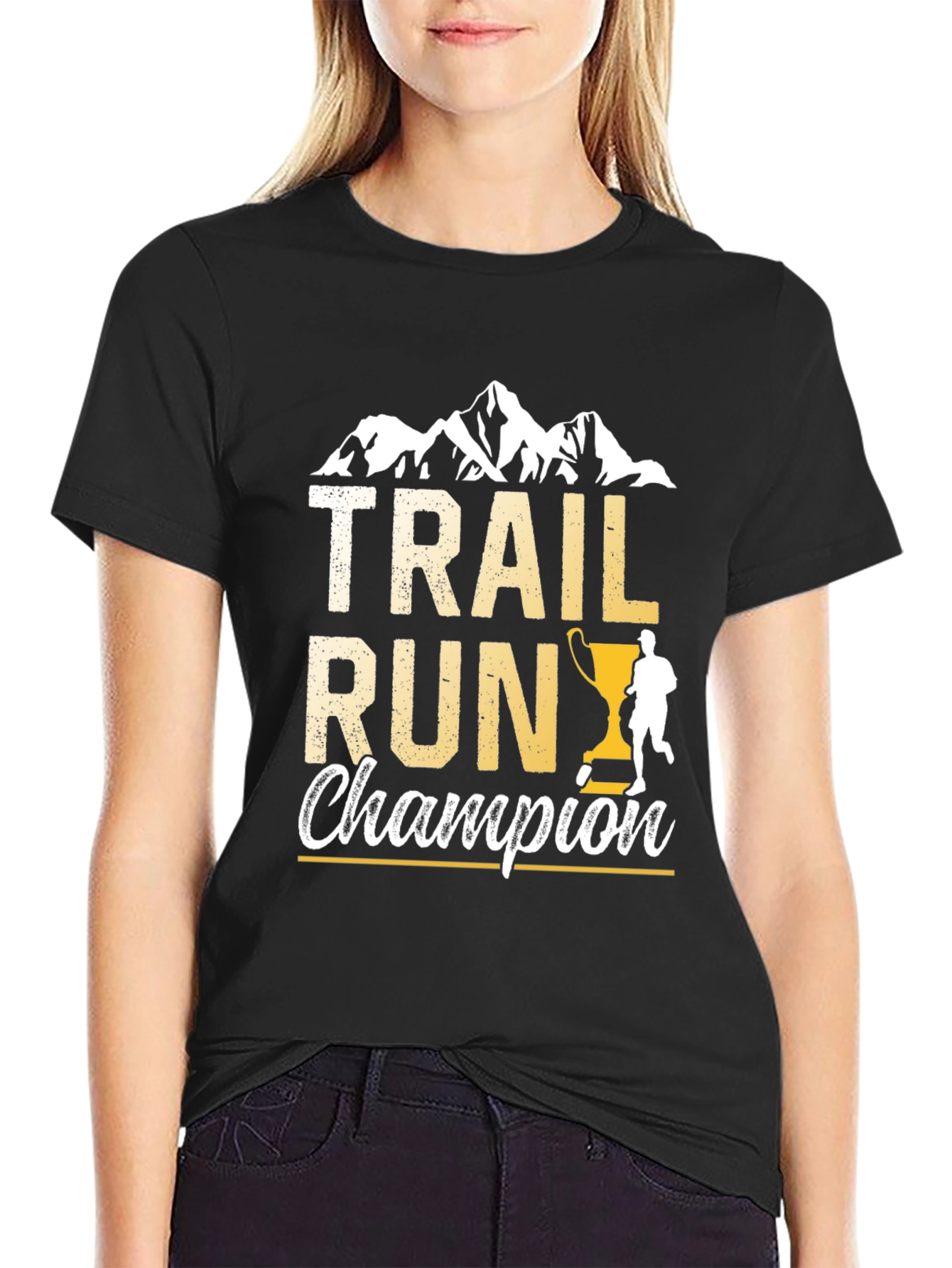 Trail Run Champion Graphic Tee