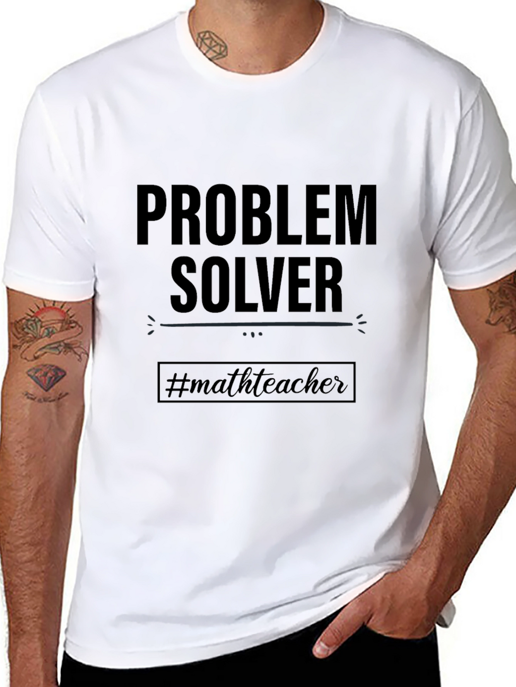 Problem Solver Math Teacher T-Shirt