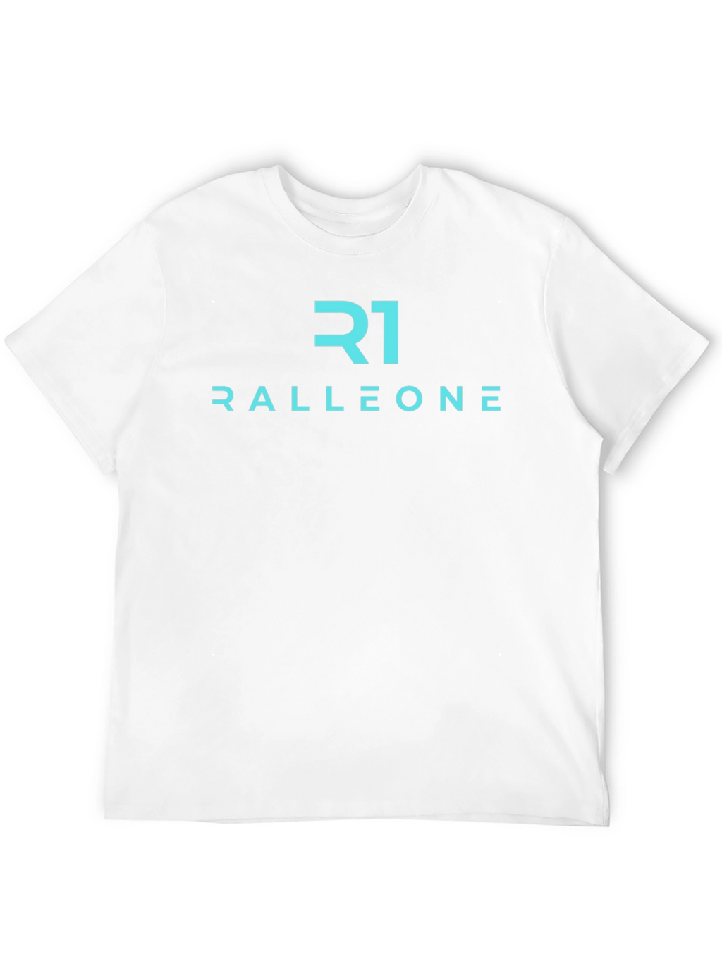 Ralleone Black Tee - Modern Graphic Print