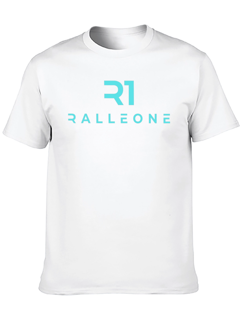 Ralleone Black Tee - Modern Graphic Print