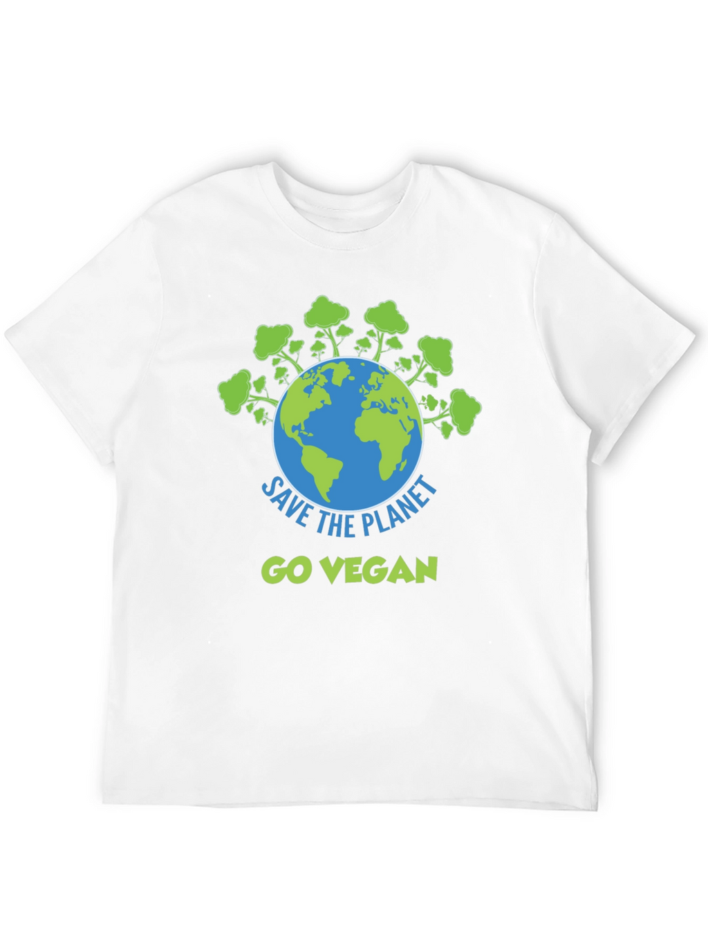 Save the Planet Go Vegan Graphic Tee
