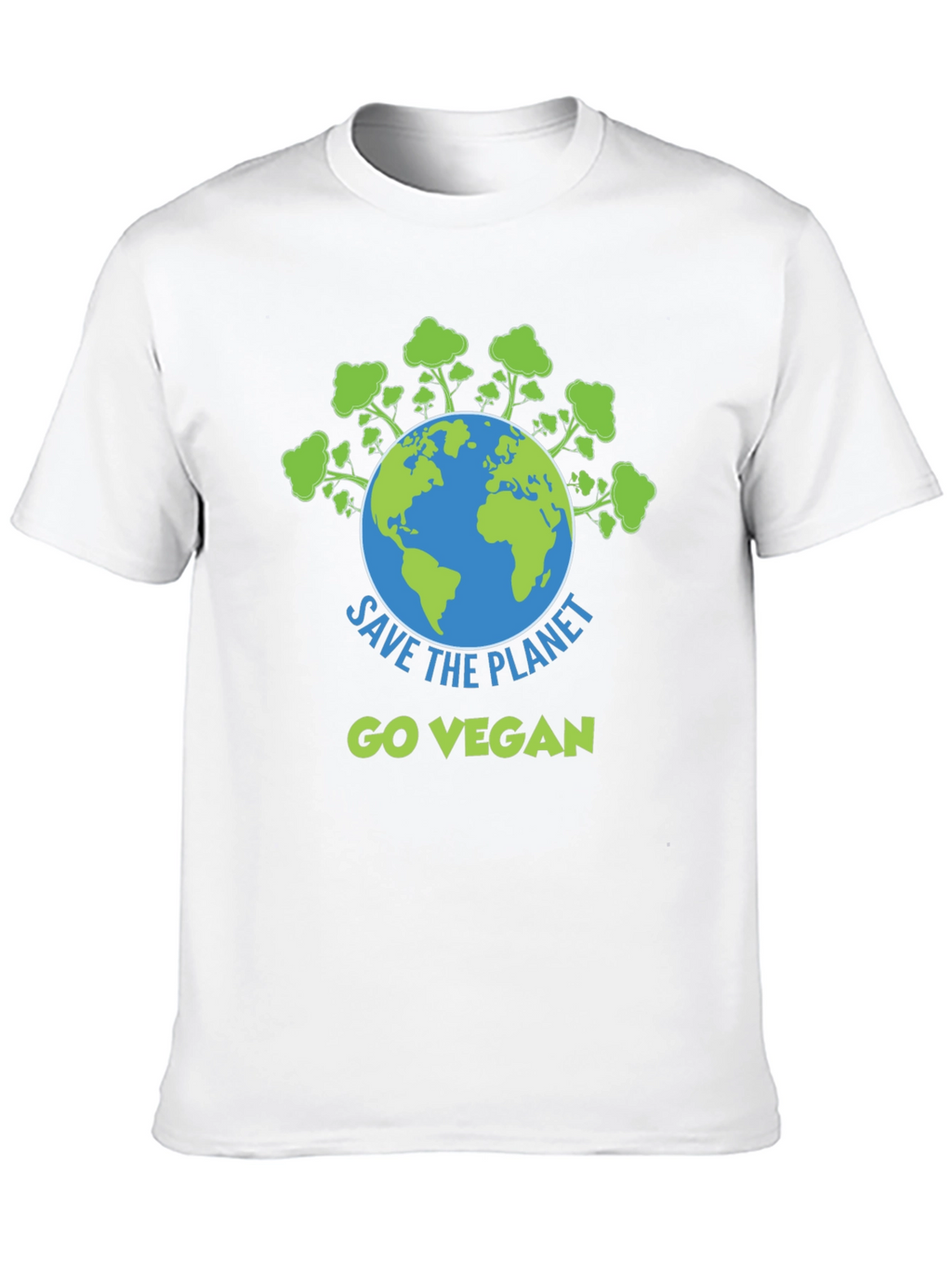Save the Planet Go Vegan Graphic Tee
