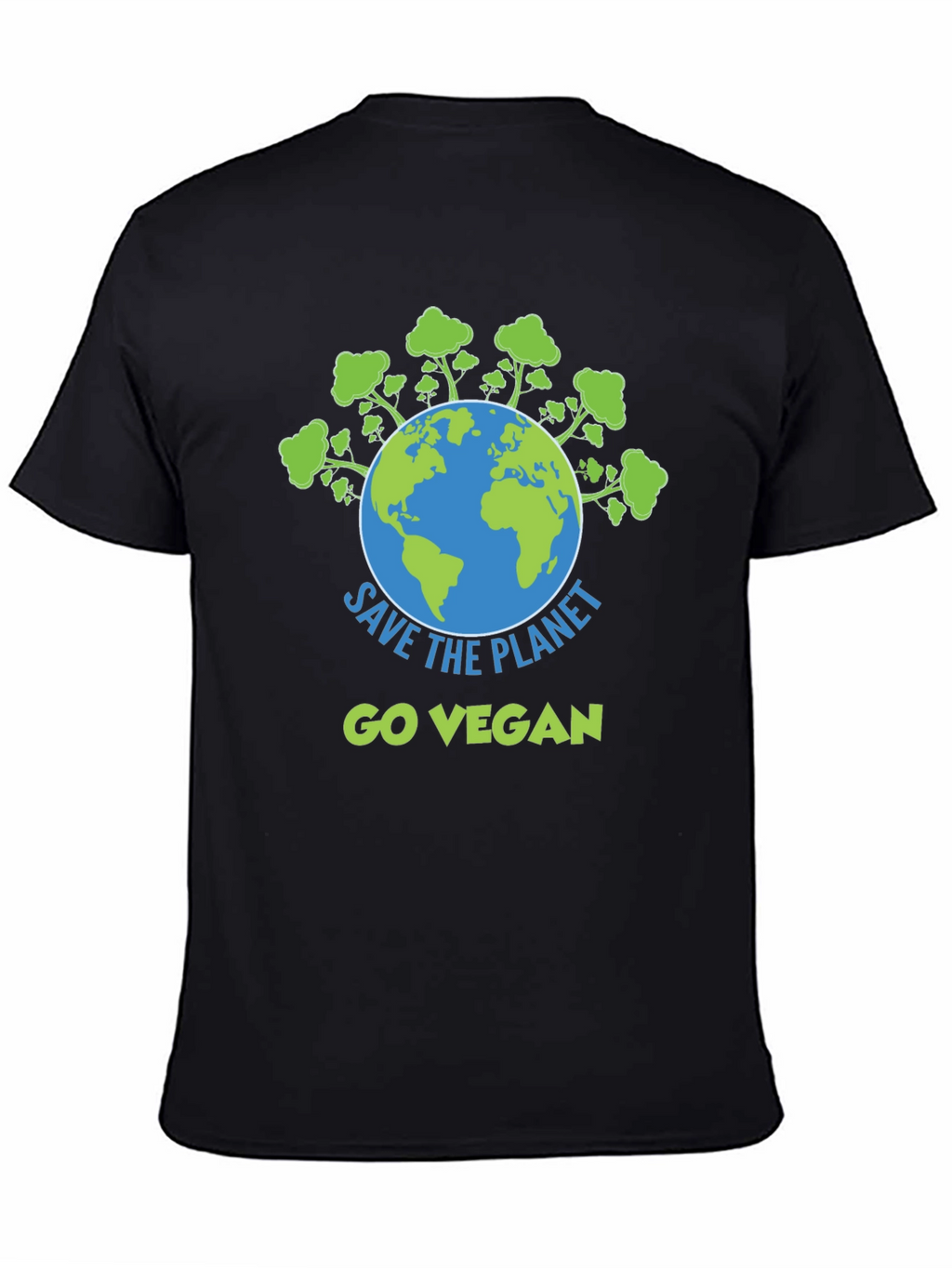 Save the Planet Go Vegan Graphic Tee