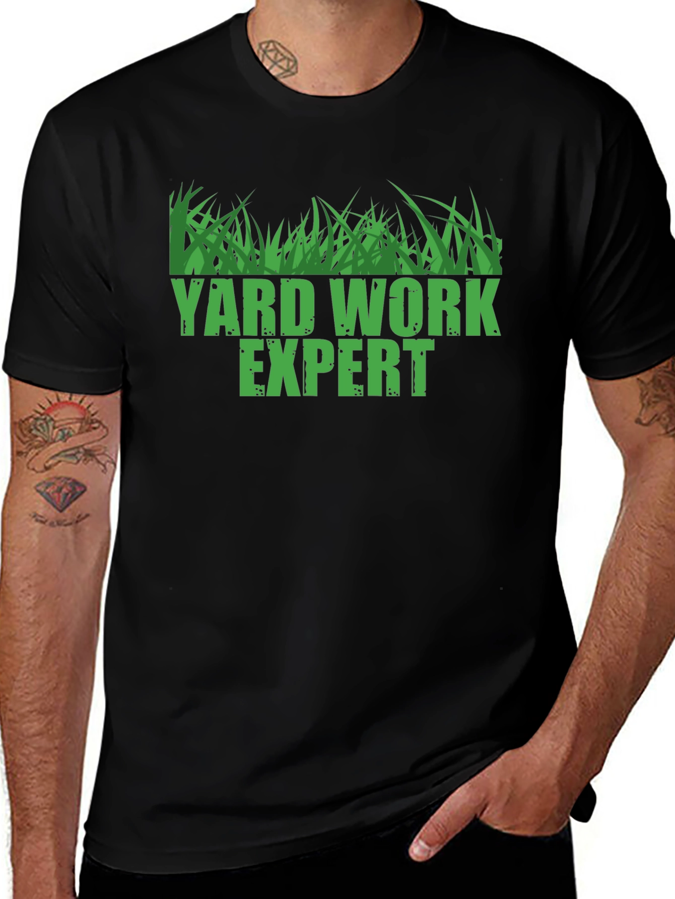 Yard Work Expert Graphic T-Shirt