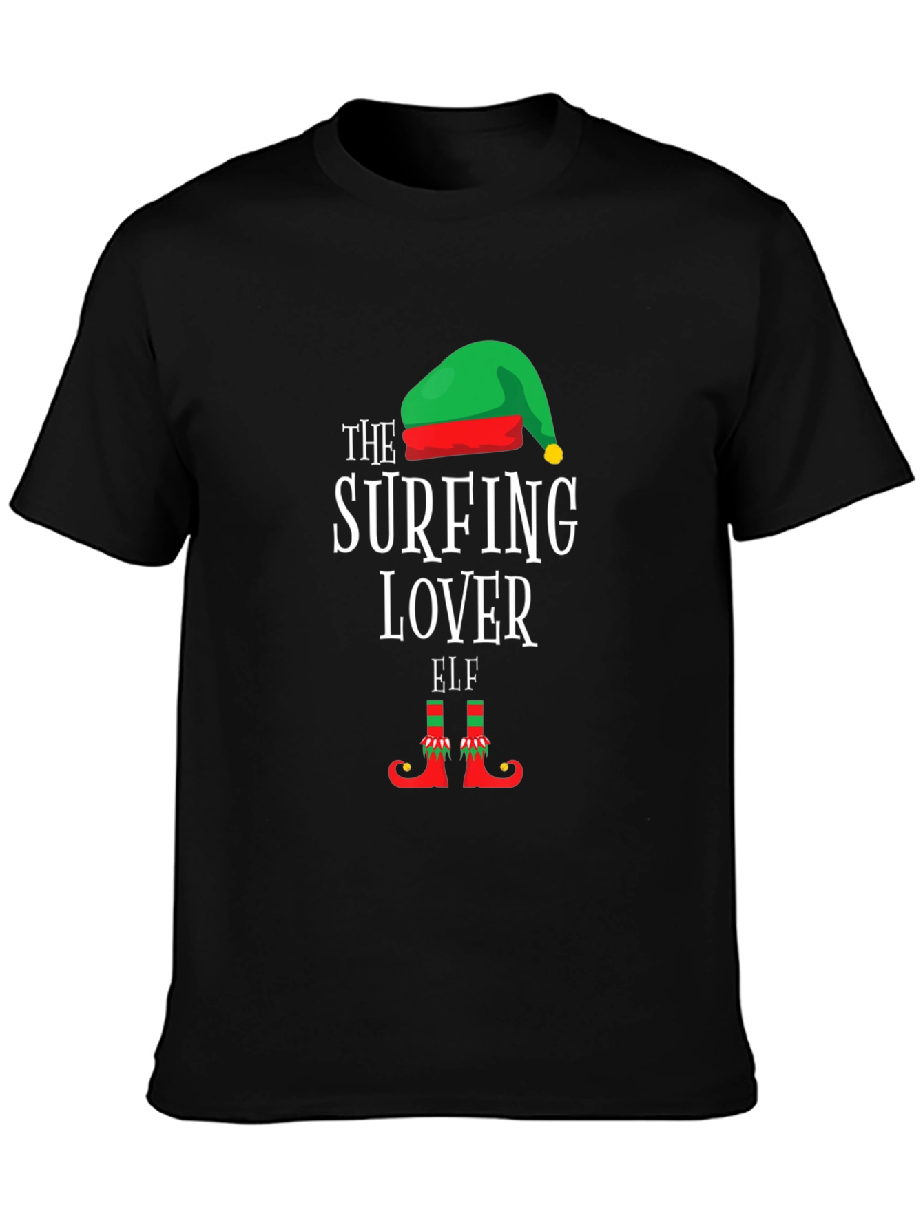 The Surfing Lover Elf T-Shirt