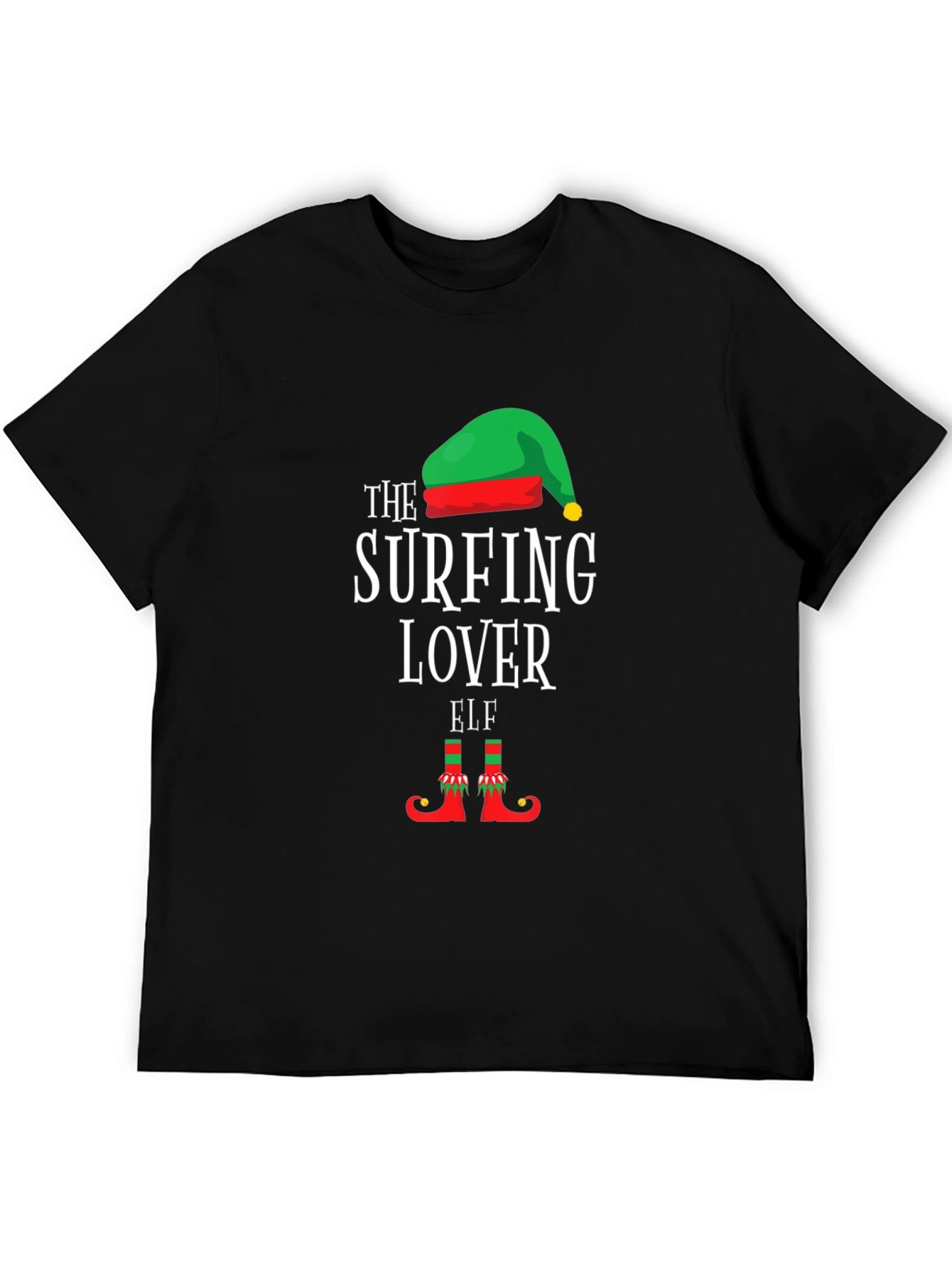 The Surfing Lover Elf T-Shirt