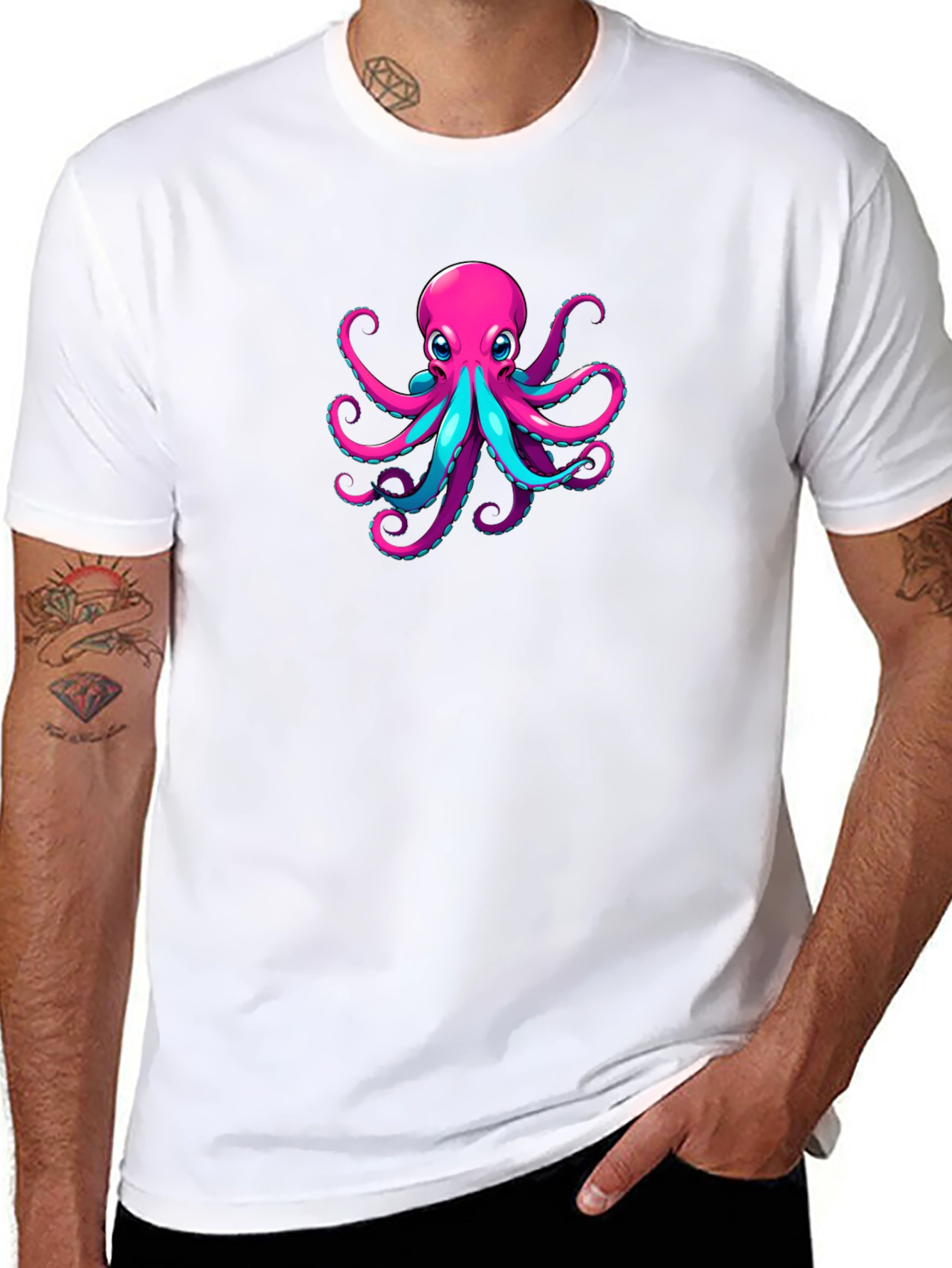 Octopus Graphic Tee - Unique Design