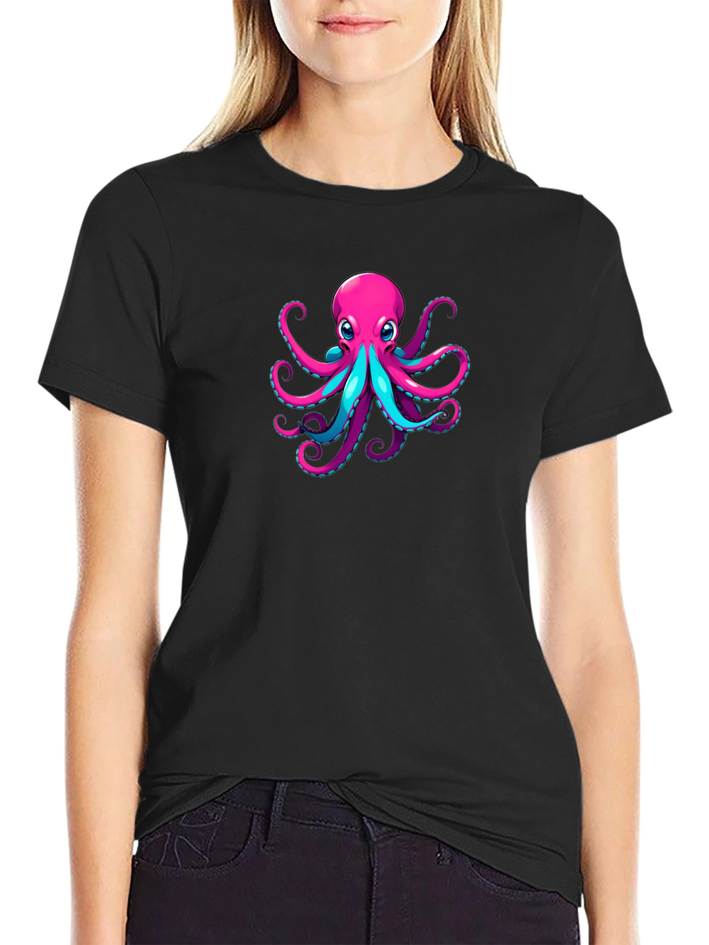 Octopus Graphic Tee - Unique Design