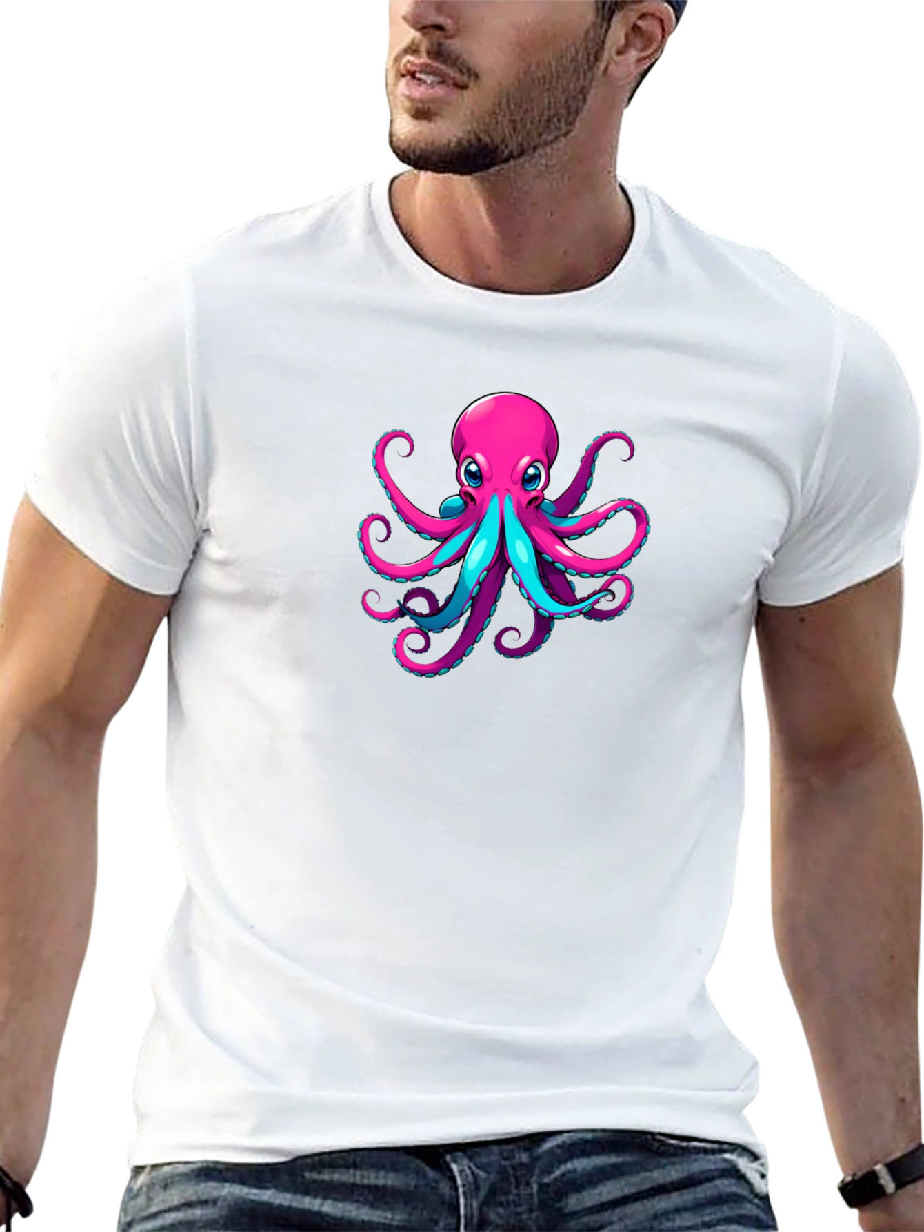 Octopus Graphic Tee - Unique Design