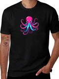 Octopus Graphic Tee - Unique Design
