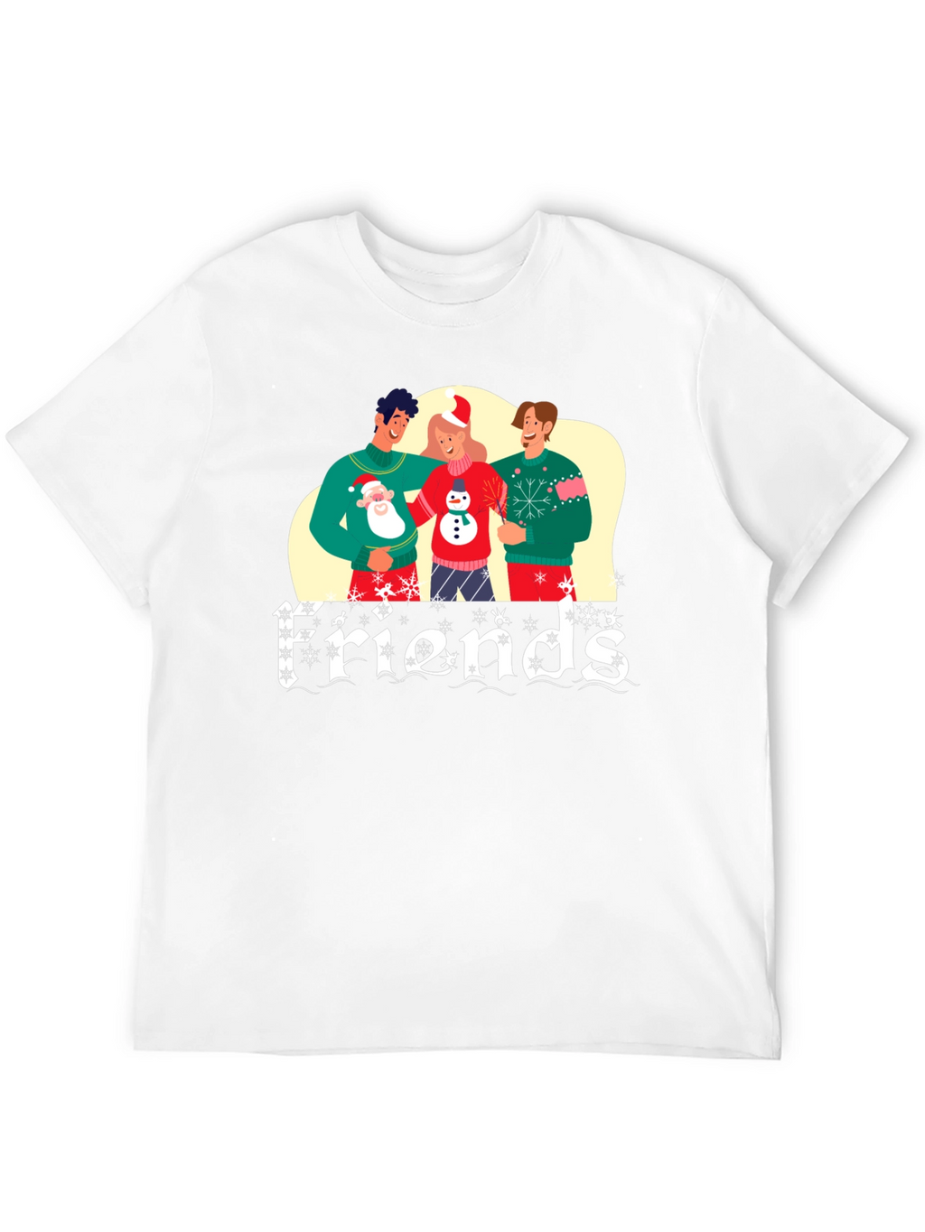 Festive Friends Christmas Graphic Tee