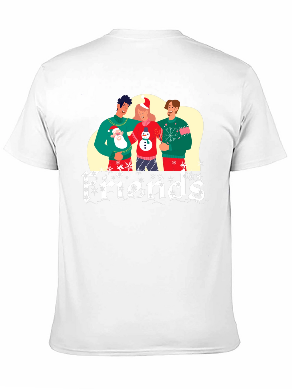 Festive Friends Christmas Graphic Tee
