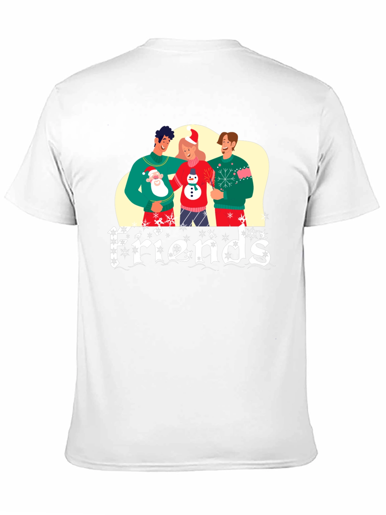 Festive Friends Christmas Graphic Tee
