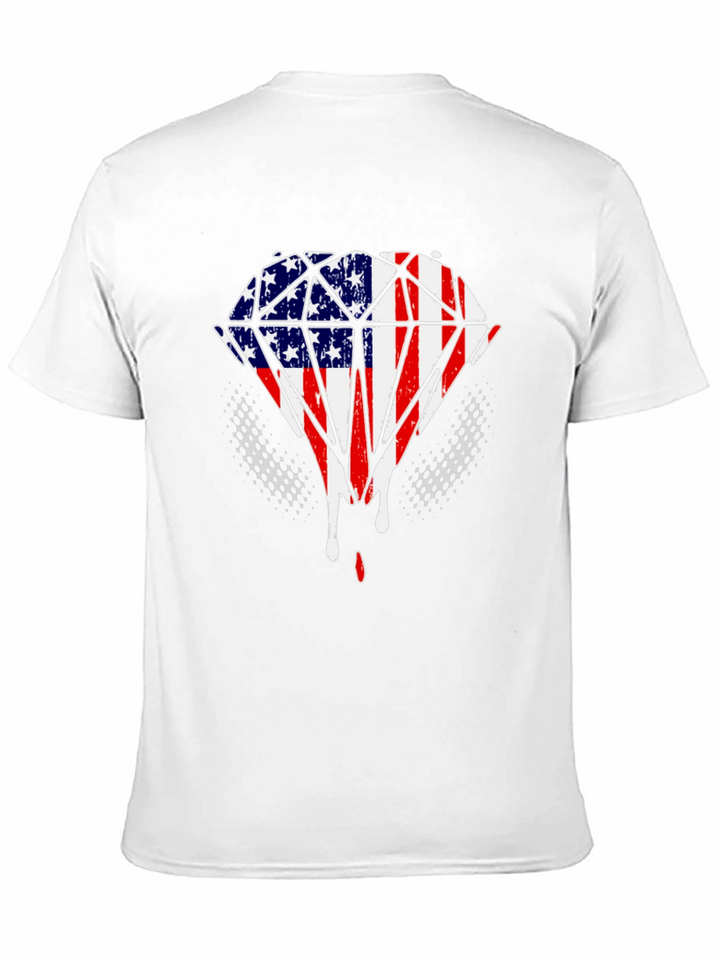 American Flag Diamond T-Shirt