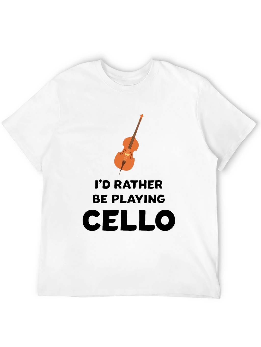 Cello Player T-Shirt - Music Lover Tee