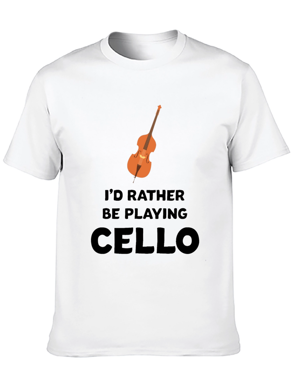 Cello Player T-Shirt - Music Lover Tee