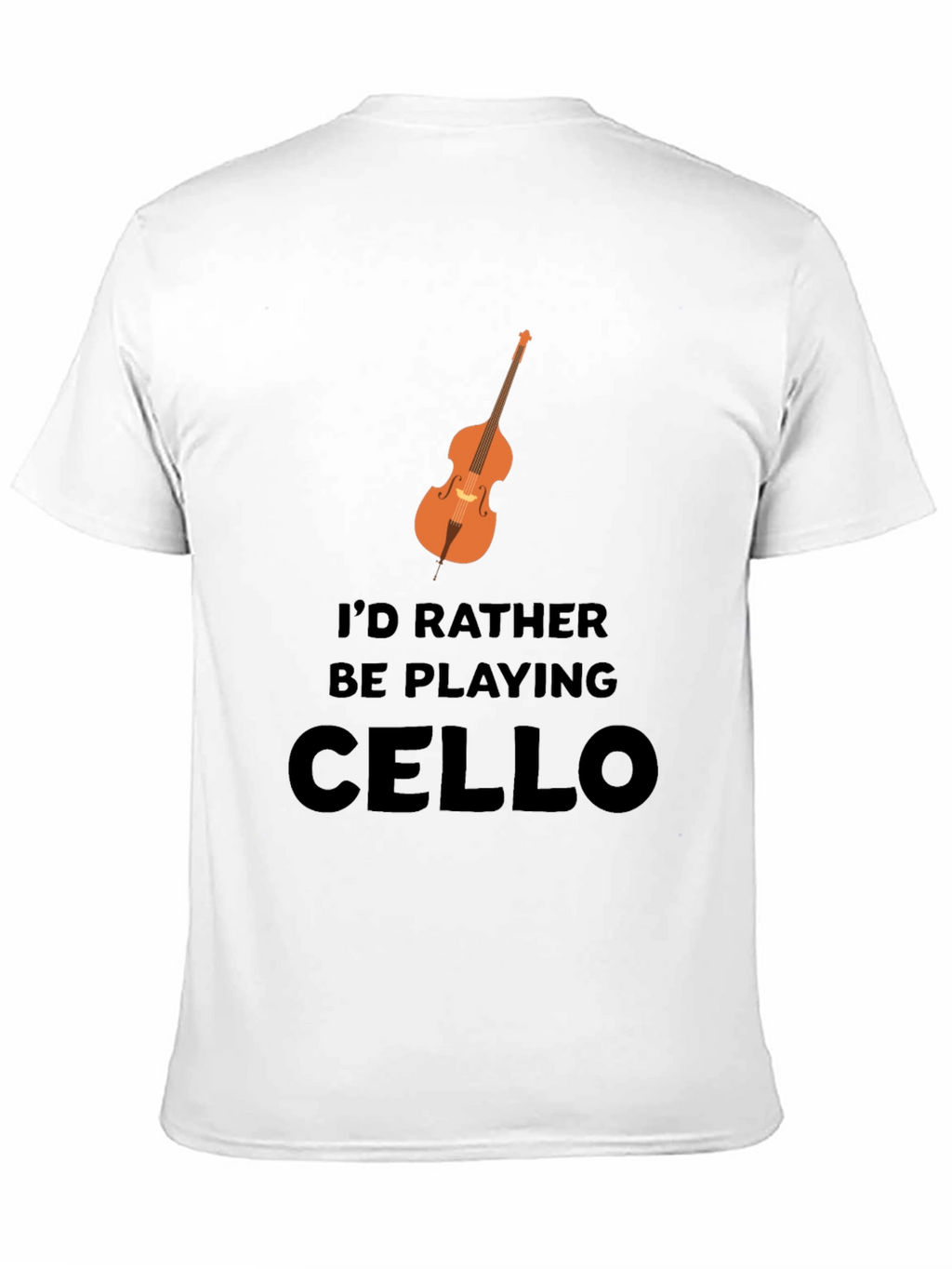 Cello Player T-Shirt - Music Lover Tee