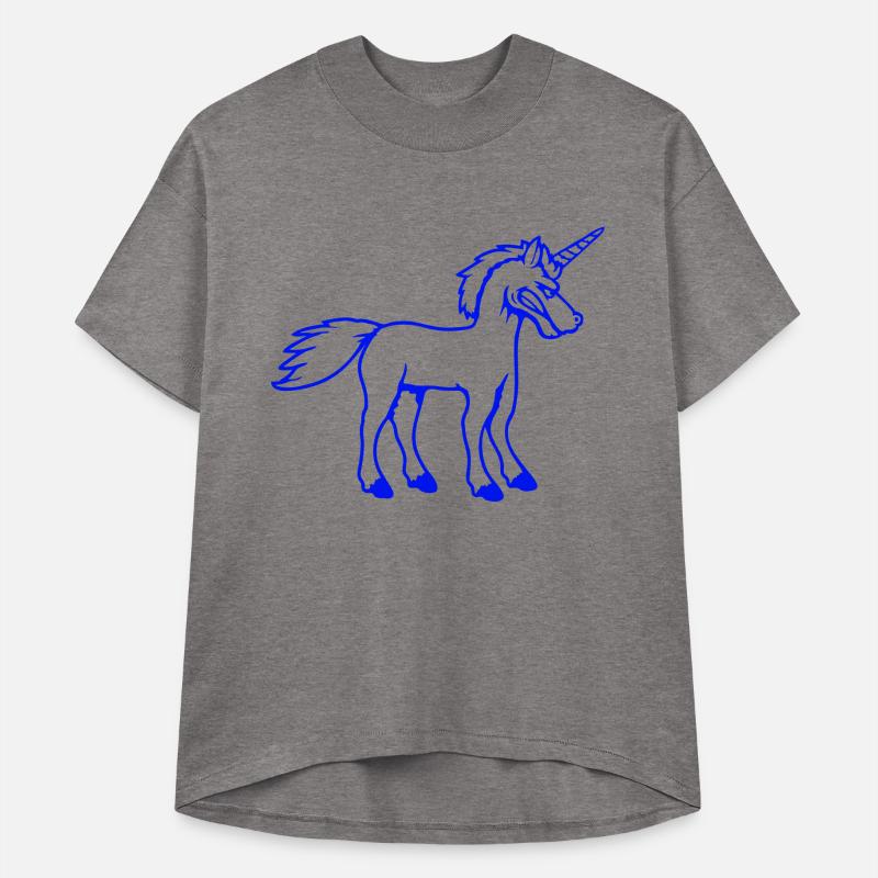 Unicorn Evil Angry Attack Gnashing teeth Bad Mood