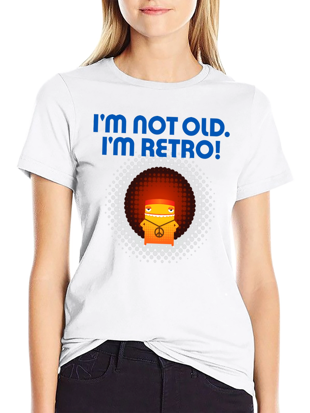 Retro Cartoon Graphic T-Shirt - Im Not Old!