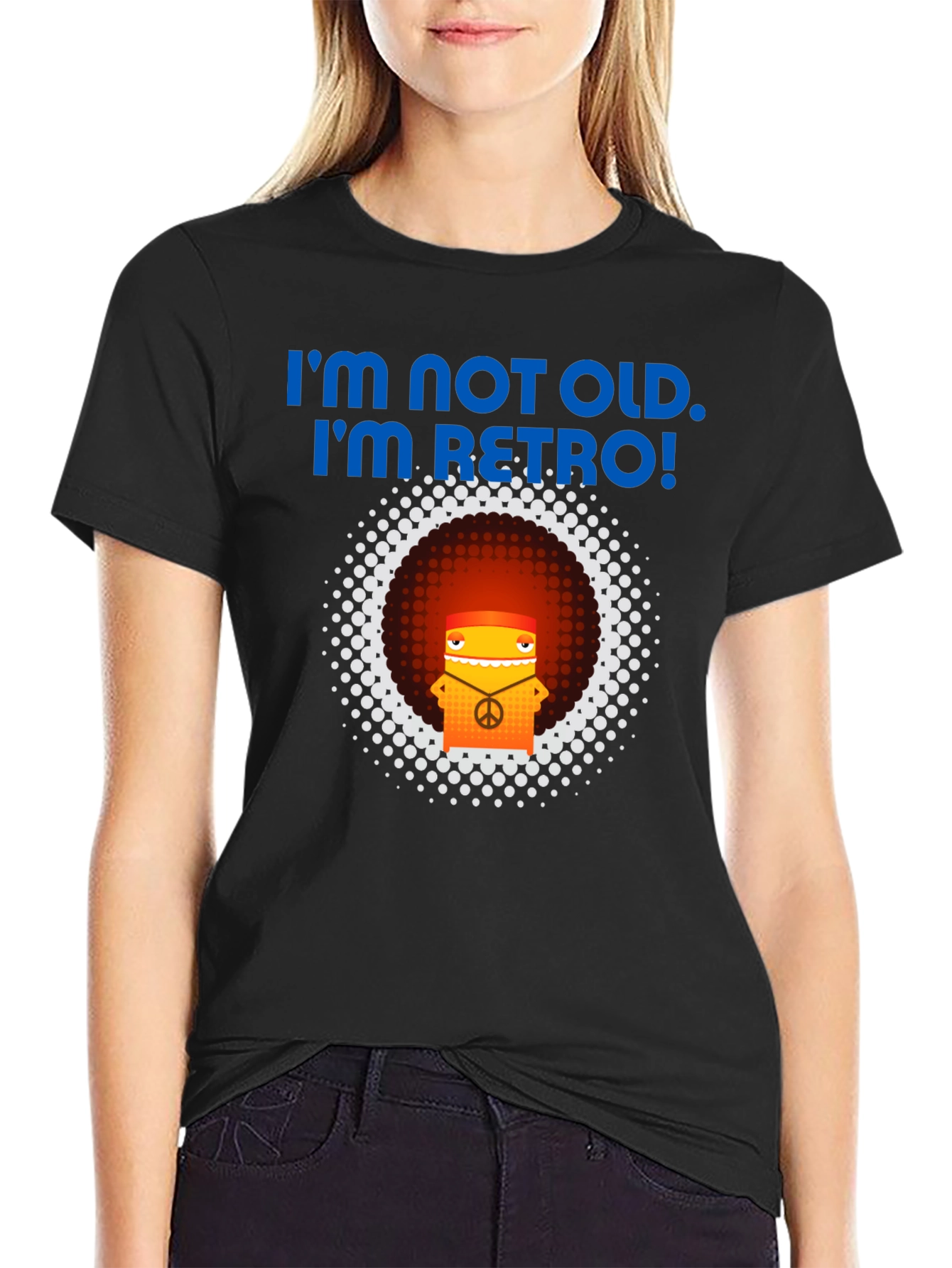 Retro Cartoon Graphic T-Shirt - Im Not Old!