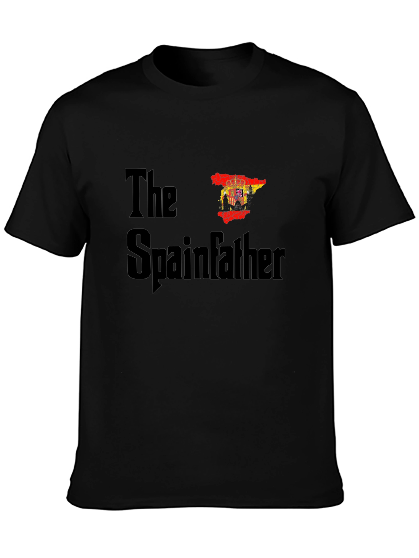 The Spainfather Funny Graphic T-Shirt