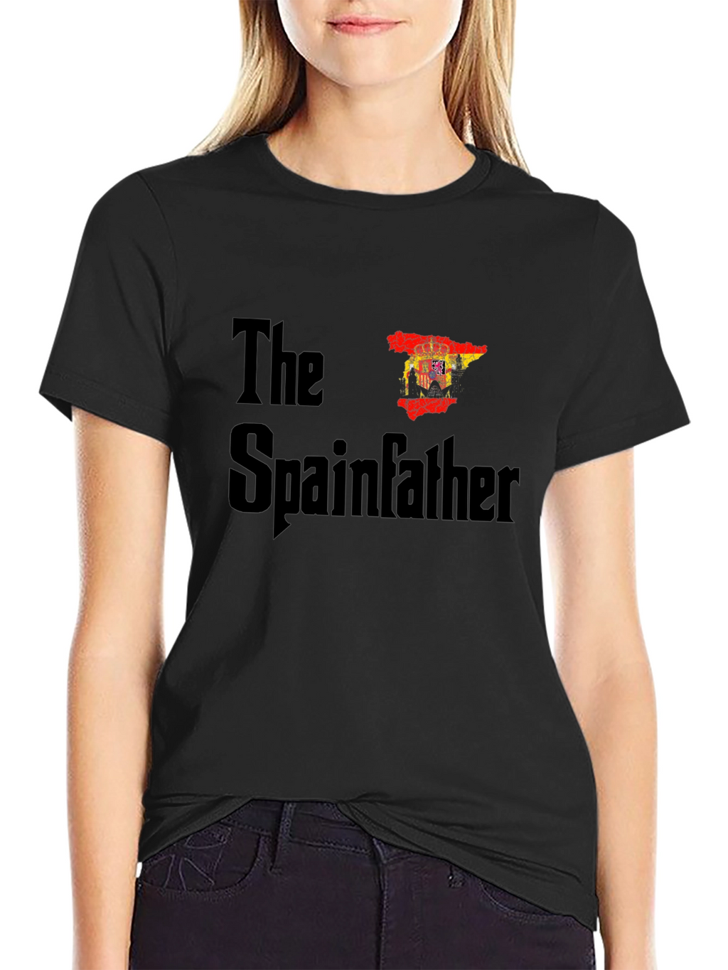 The Spainfather Funny Graphic T-Shirt