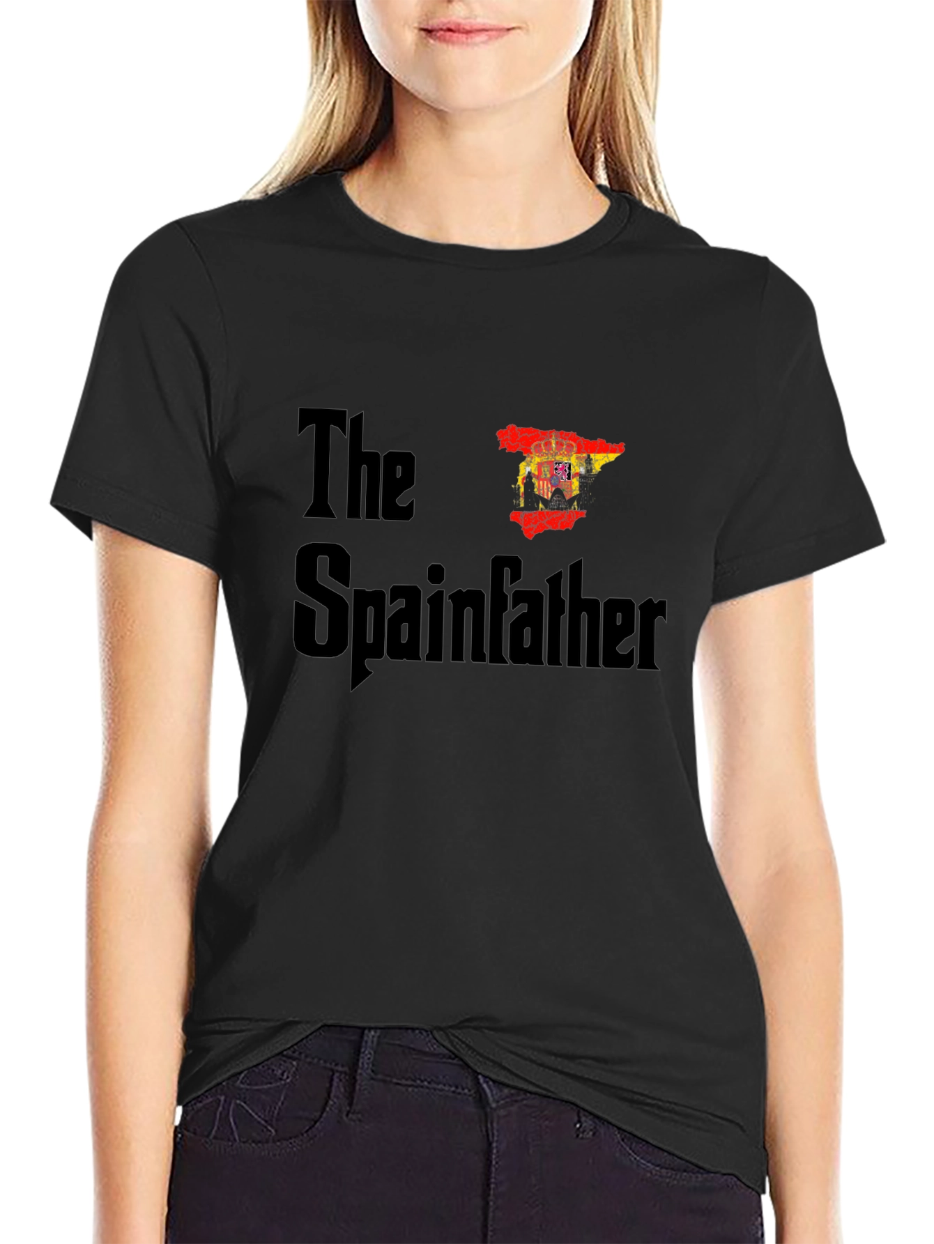 The Spainfather Funny Graphic T-Shirt