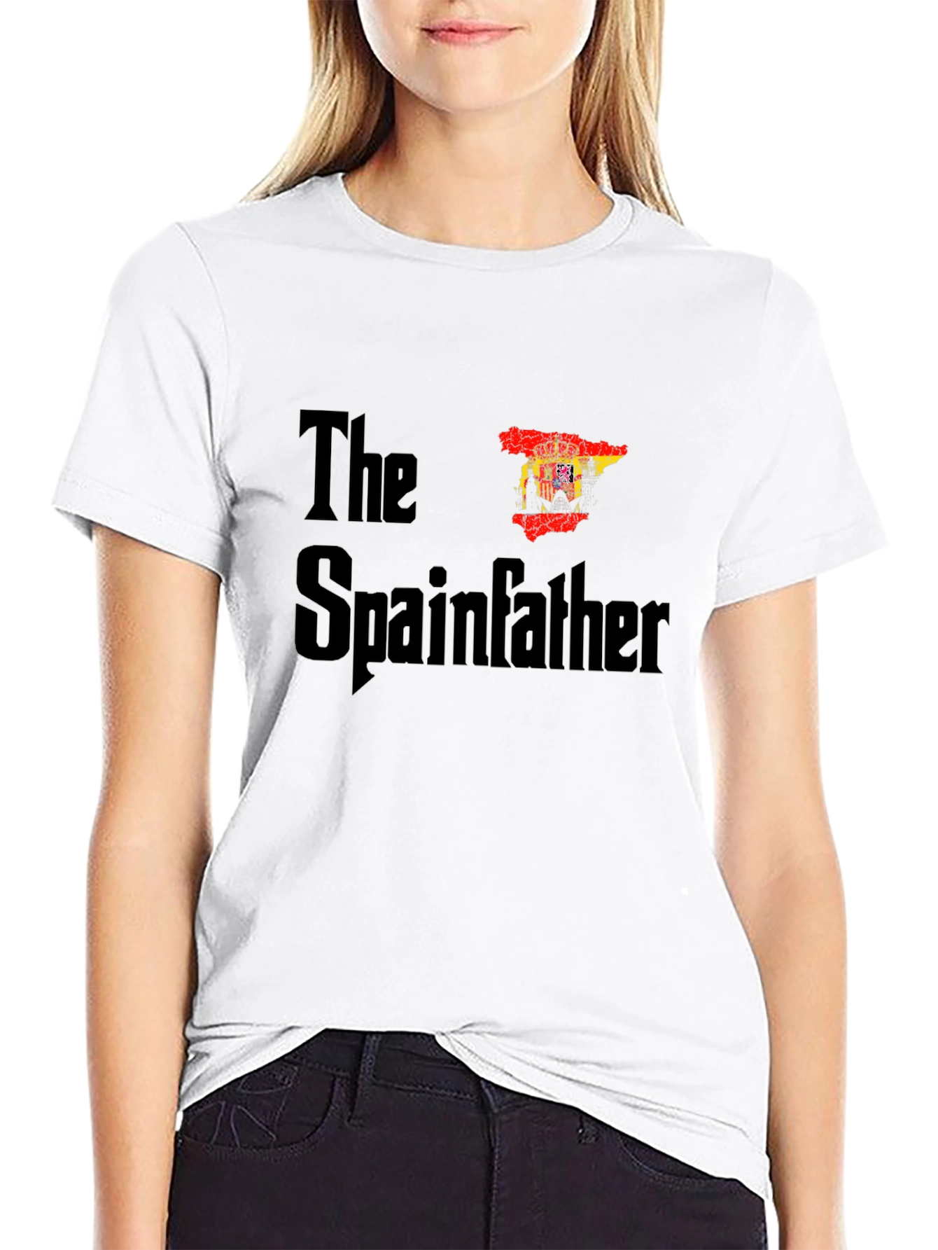 The Spainfather Funny Graphic T-Shirt