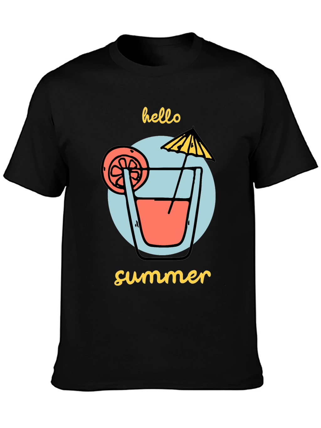 Hello Summer Graphic Tee - Vacation Ready