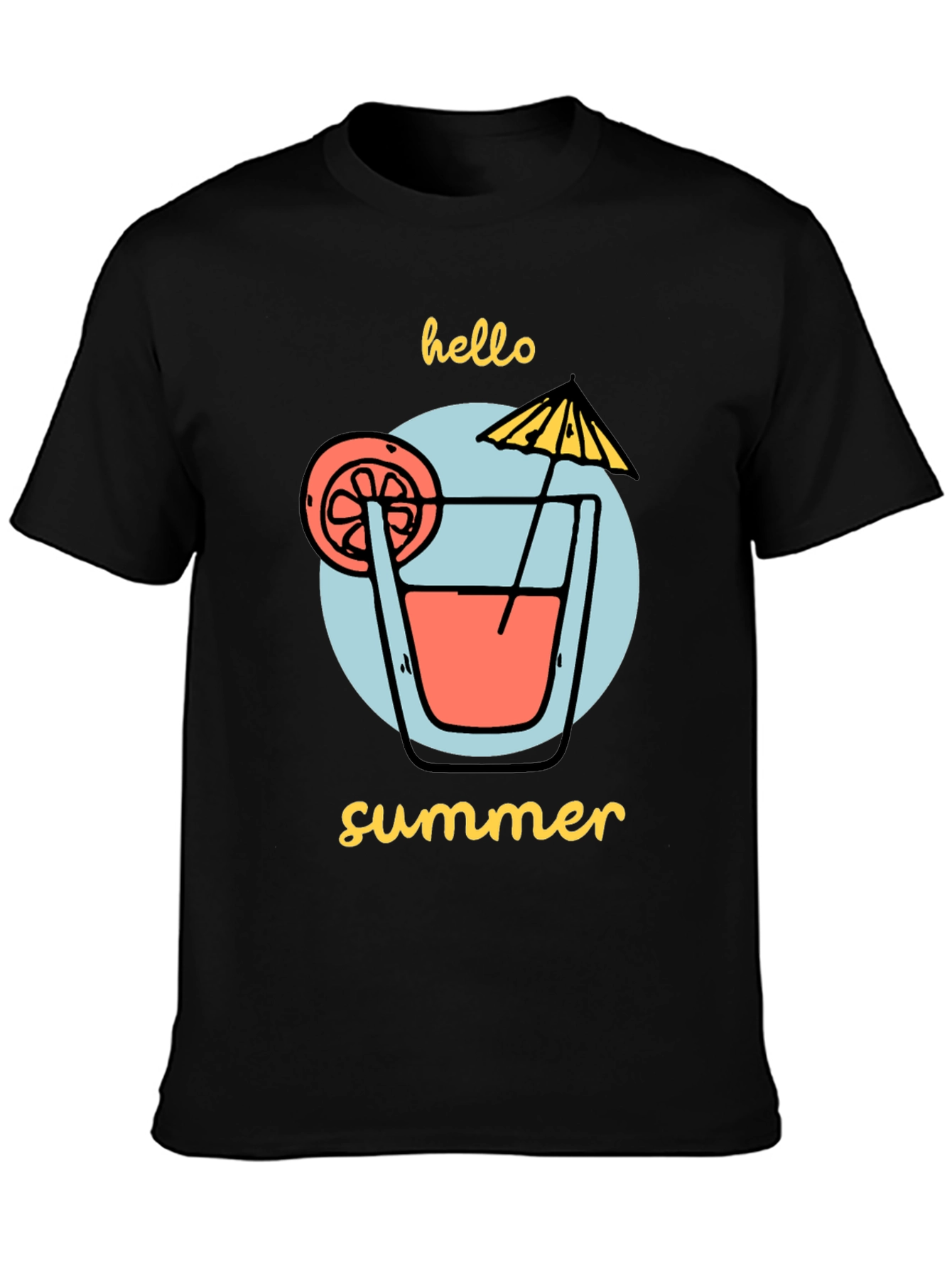 Hello Summer Graphic Tee - Vacation Ready