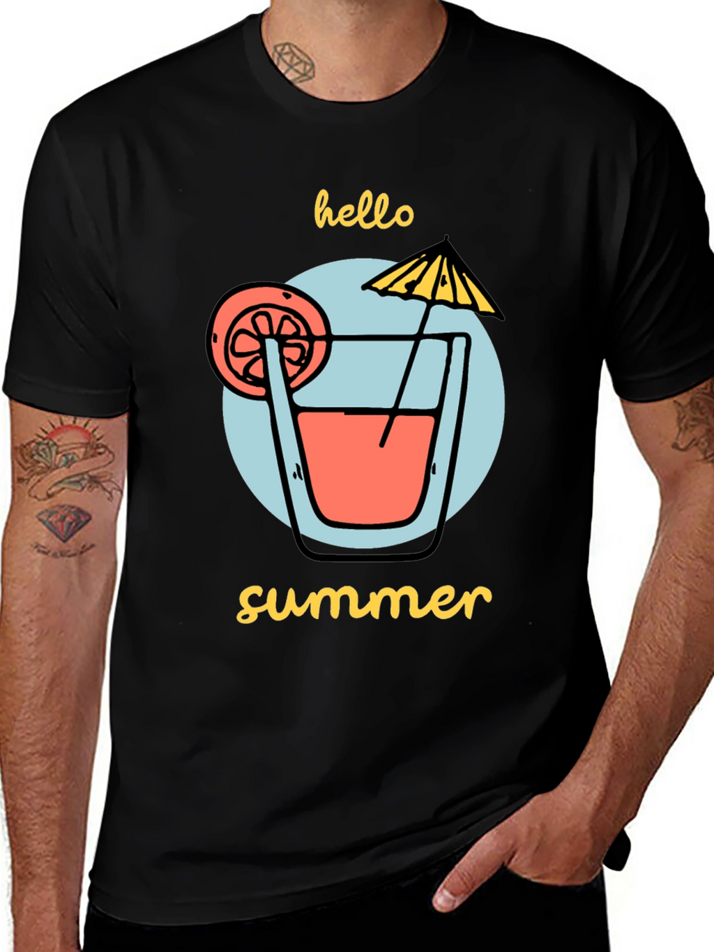 Hello Summer Graphic Tee - Vacation Ready