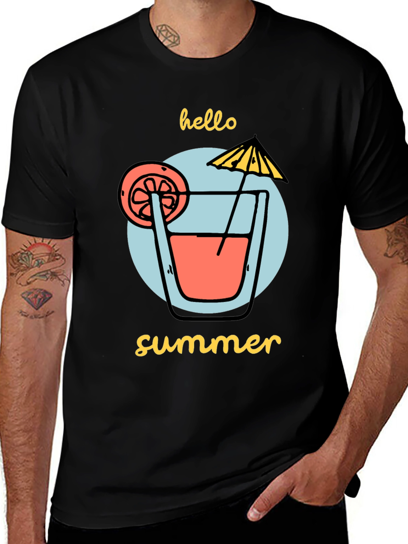 Hello Summer Graphic Tee - Vacation Ready