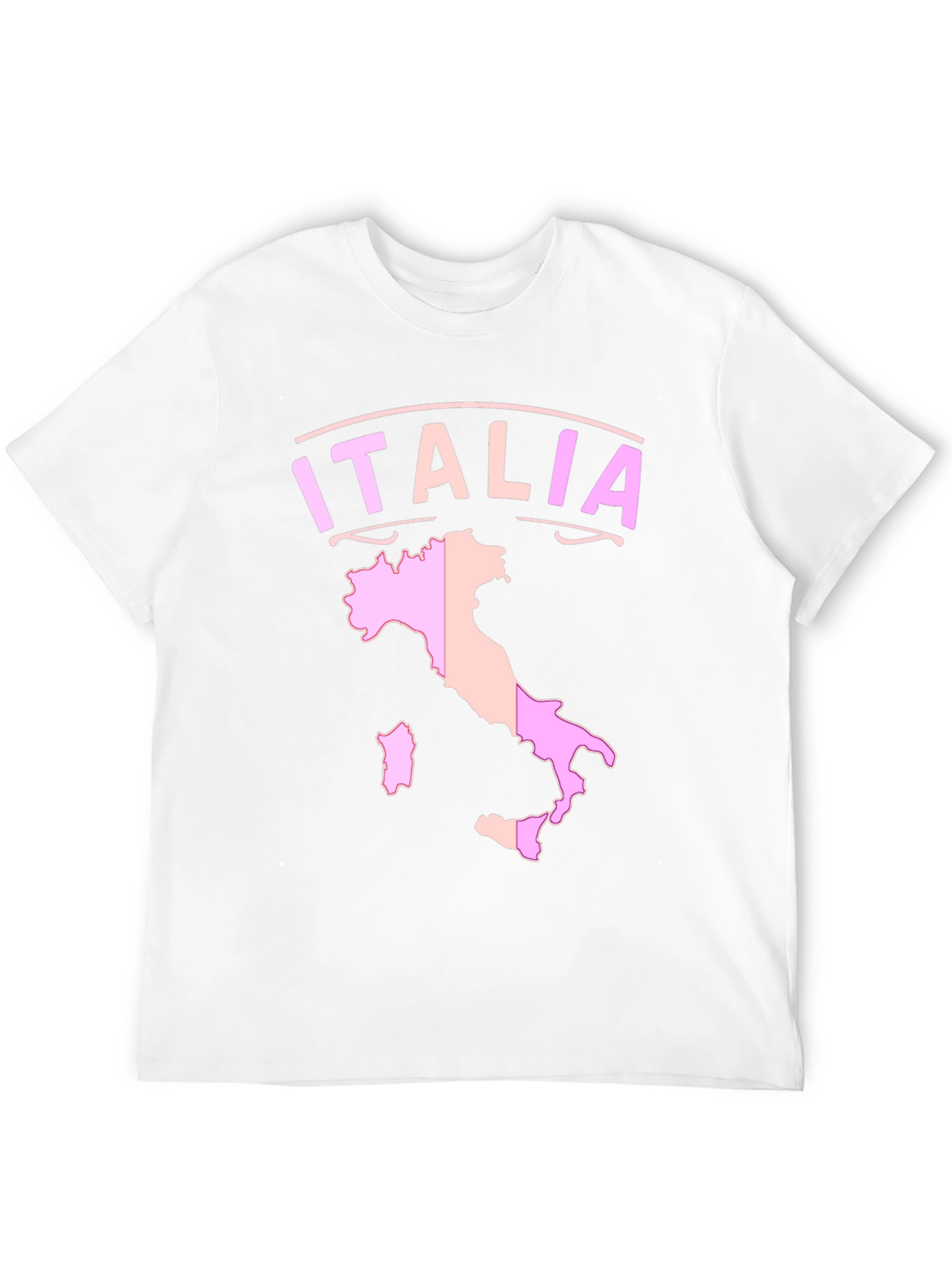 Italia Map Graphic Tee - Black T-Shirt