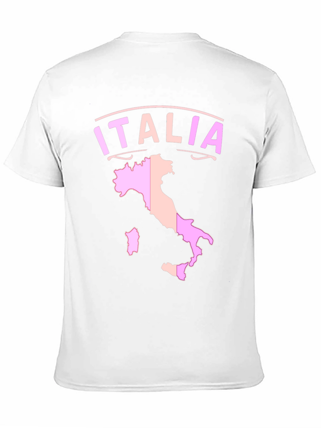 Italia Map Graphic Tee - Black T-Shirt