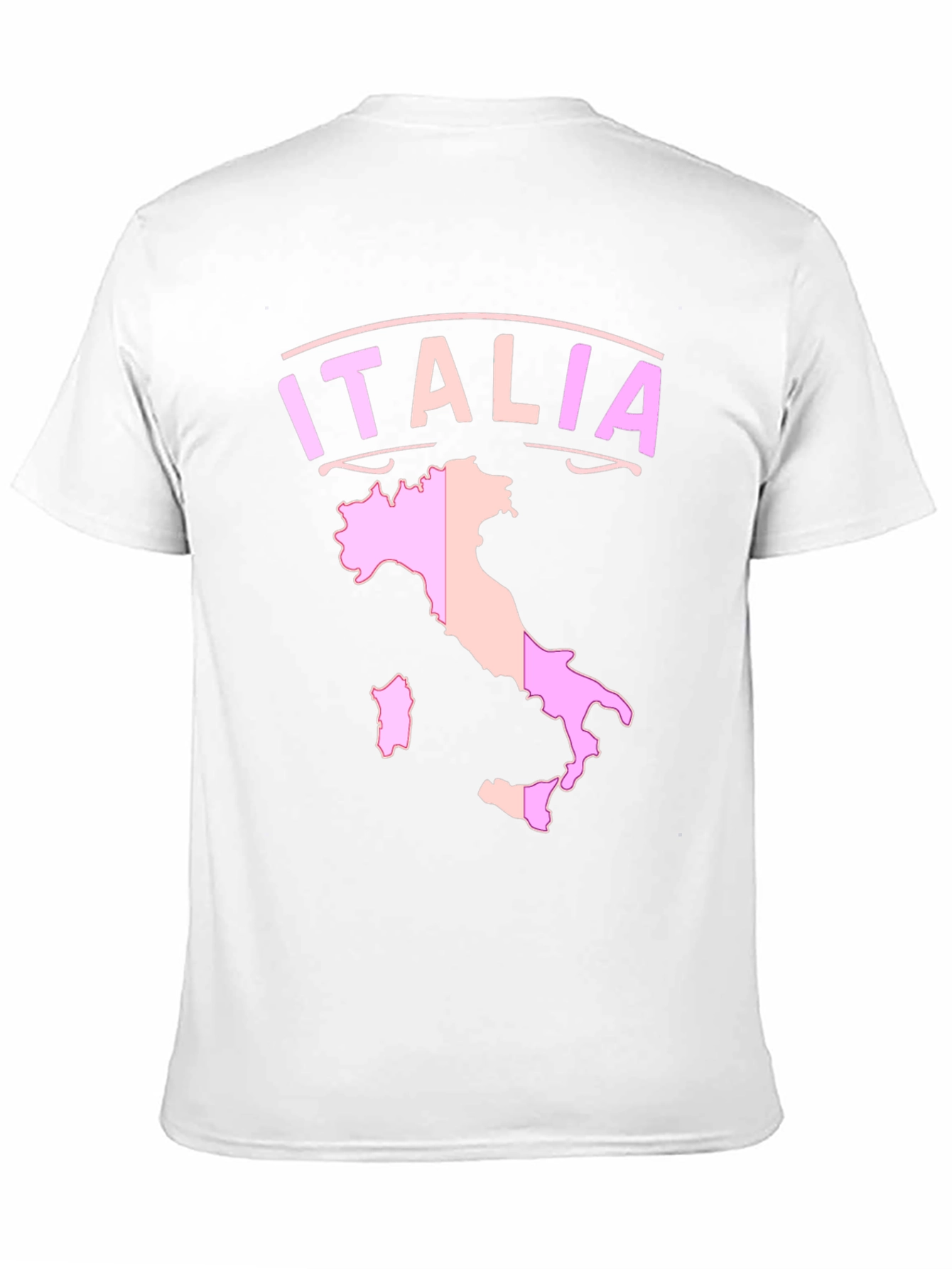 Italia Map Graphic Tee - Black T-Shirt