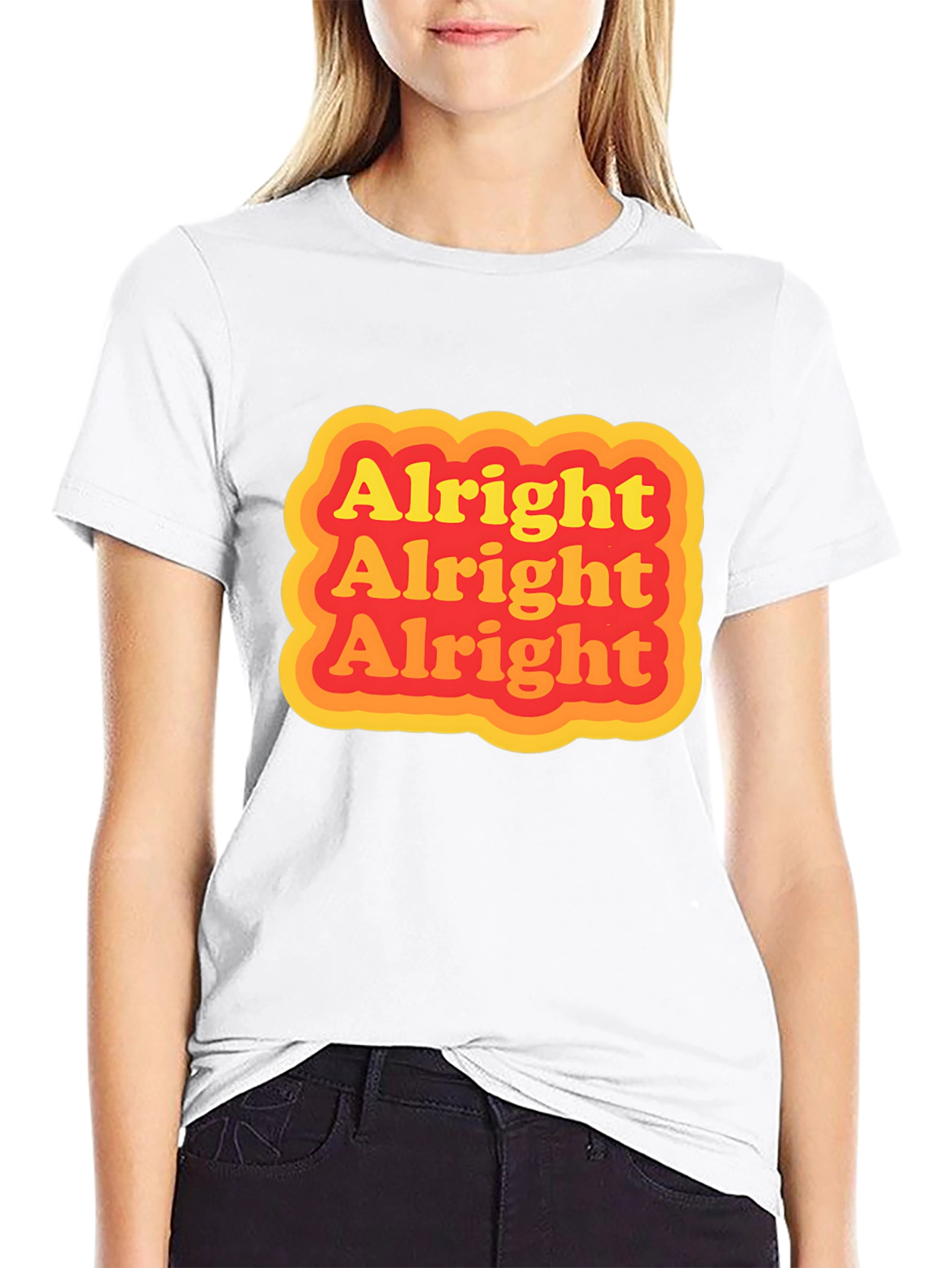 Alright Alright Alright Retro T-Shirt