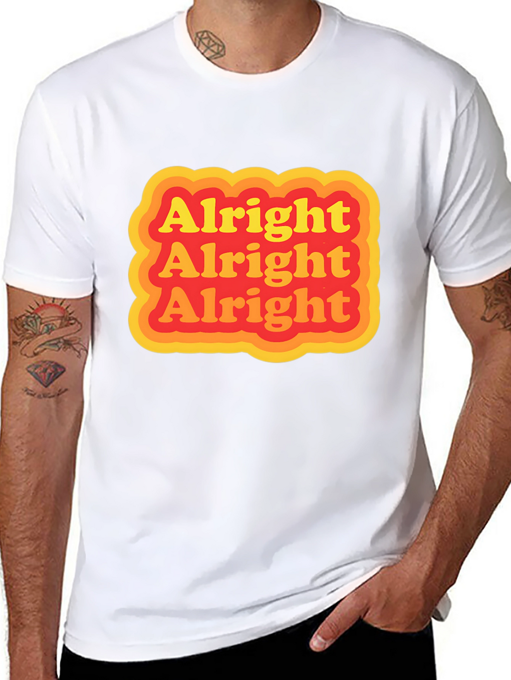 Alright Alright Alright Retro T-Shirt